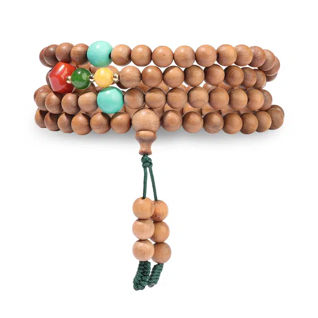 三檀小舍 新中式美学 前程似锦学业顺利转运好运诸事顺利小众高级 檀木 手串 男女同款情侣款