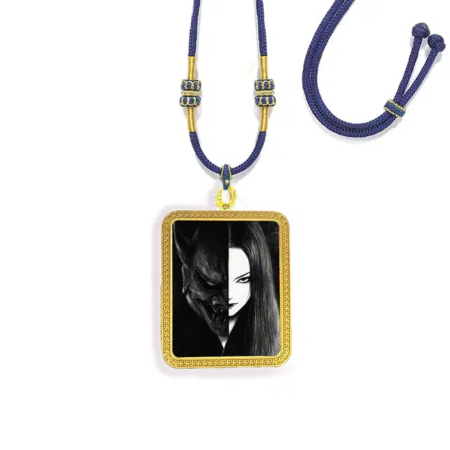 眰恦 小众个性民族风 心想事成 合金 项链 男女同款情侣款