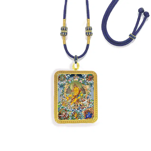 眰恦 财源滚滚来 小众民族风 旺事业 旺财运#好运 合金 项链 男女同款情侣款