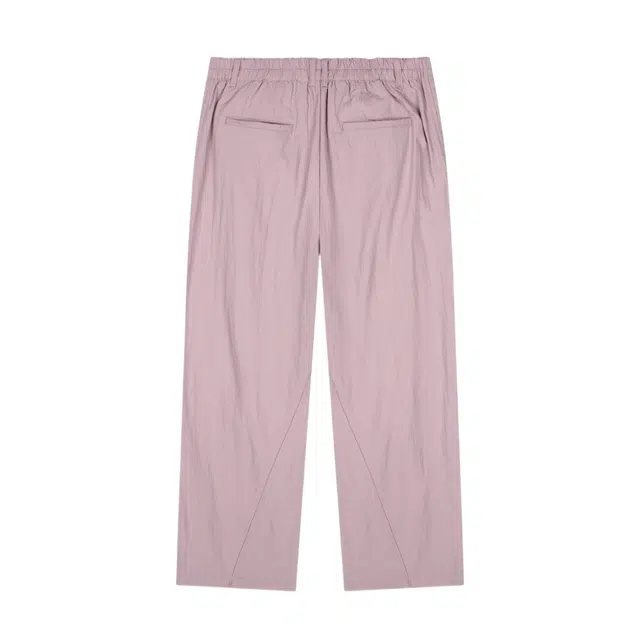 BESLOW ONE TUCK TWIST SEAM BANDING PANTS