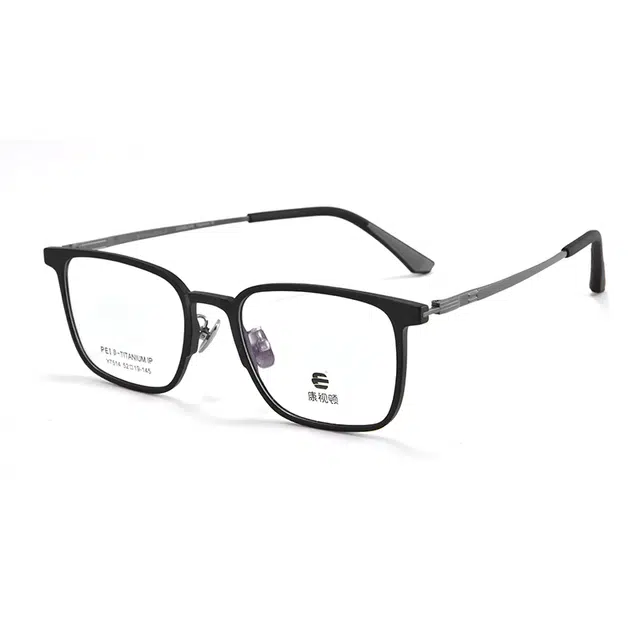 康视顿 商务休闲方框 光学镜架 男女同款情侣款