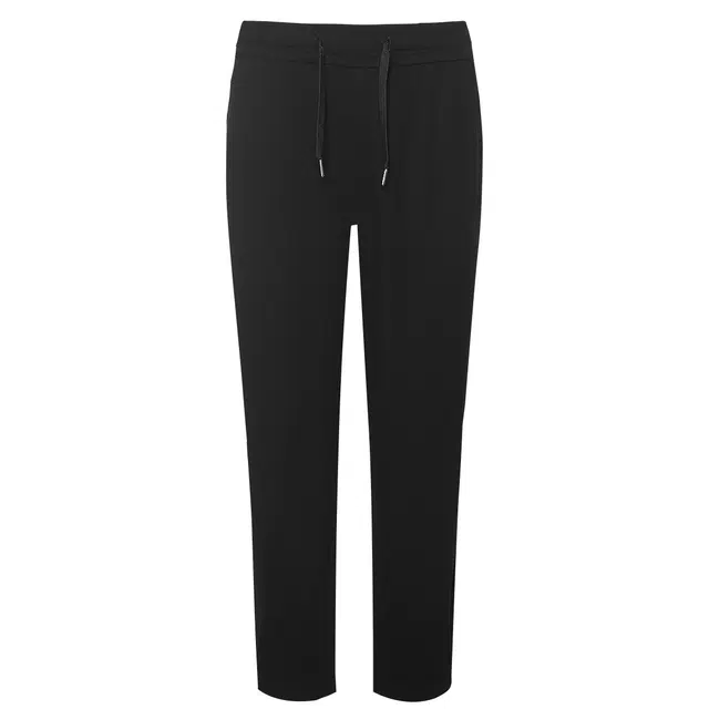 利郎 百搭简约风抽绳松紧束脚九分微弹休闲针织运动裤 男款