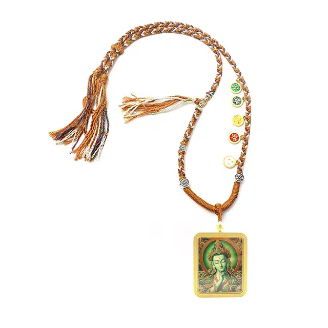 玉临门 财源滚滚 事业爆棚 升职加薪 高薪长伴 事业有成 平步青云 复古民族风 合金 项链 男女同款情侣款