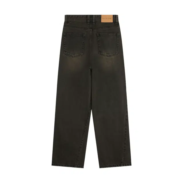 BESLOW TWIST SEAM DENIM PANTS