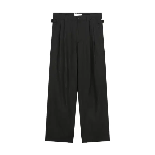 BESLOW WO TUCK TAPERED PANTS