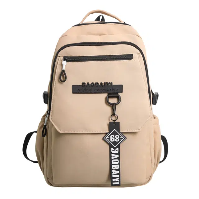 德力熊 小众简约外出旅行轻便百搭 尼龙 双肩包 男女同款情侣款 多色