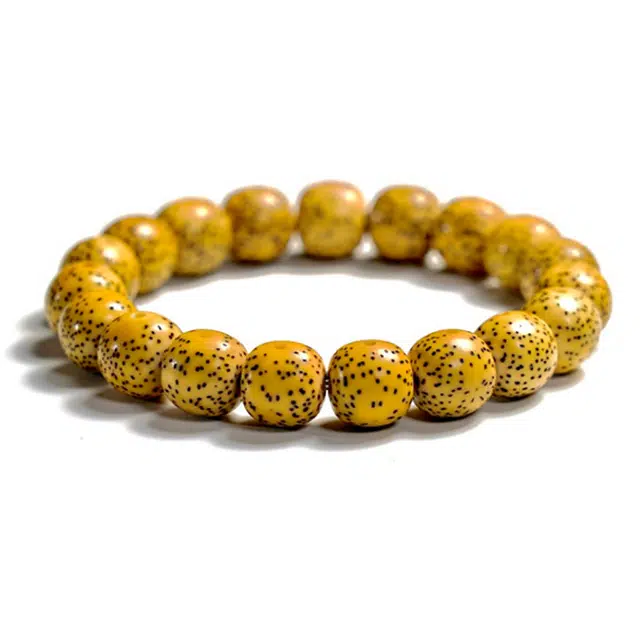 岁月静好 生肖守护 鸡油黄 招财纳福 吸金暴富单圈本命年 新中式复古文玩转运珠佛珠#好运 星月菩提 手串 男女同款情侣款