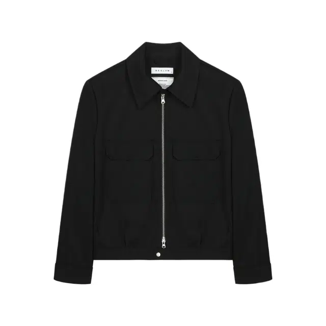 BESLOW XMILITARY ZIP-UP SHORT JACKET