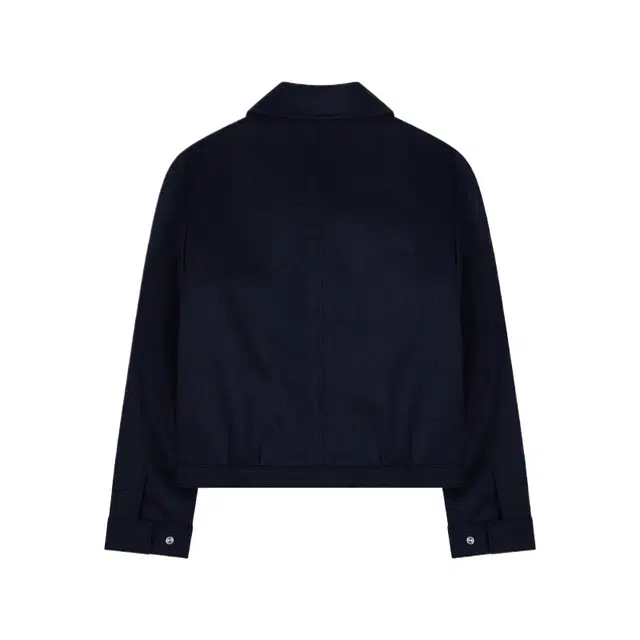 BESLOW CASHMERE MILITARY ZIP-UP JACKET