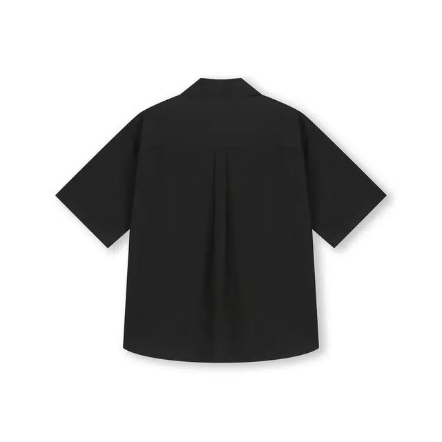 BESLOW WASHED MILITARY HALF SHIRT