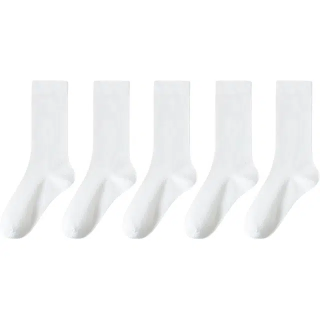 黛梦恋 纯棉吸汗中筒袜 女款 组合装