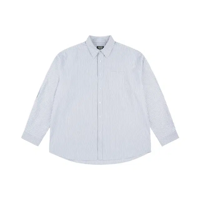 BESLOW OVERSIZED STRIPE SHIRTS