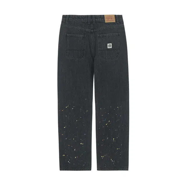 BESLOW PAINTED MIDDLE ZIPPER DENIM