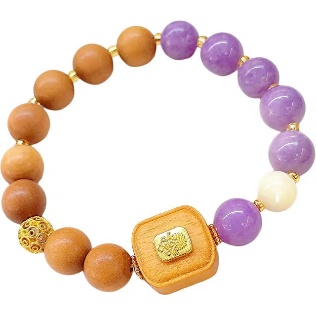 得笙陌 国潮转运珠#好运 芭比檀香 手串 男女同款情侣款