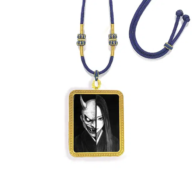 【般若】 眰恦 平安 小众个性民族风唐卡#好运 合金 项链 男女同款情侣款