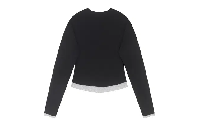 F426 Henley Collar Long Sleeve T-Shirt