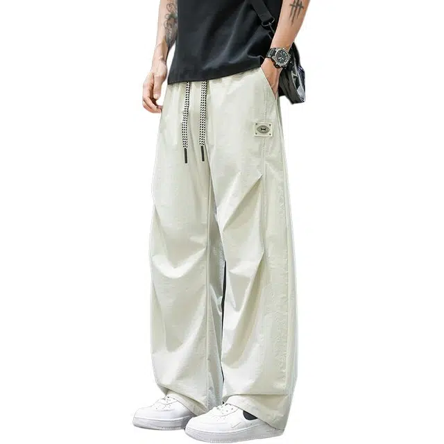 太子龍 速干裤夏季薄款透气潮牌青少年美式工装运动裤长裤休闲裤 男女同款