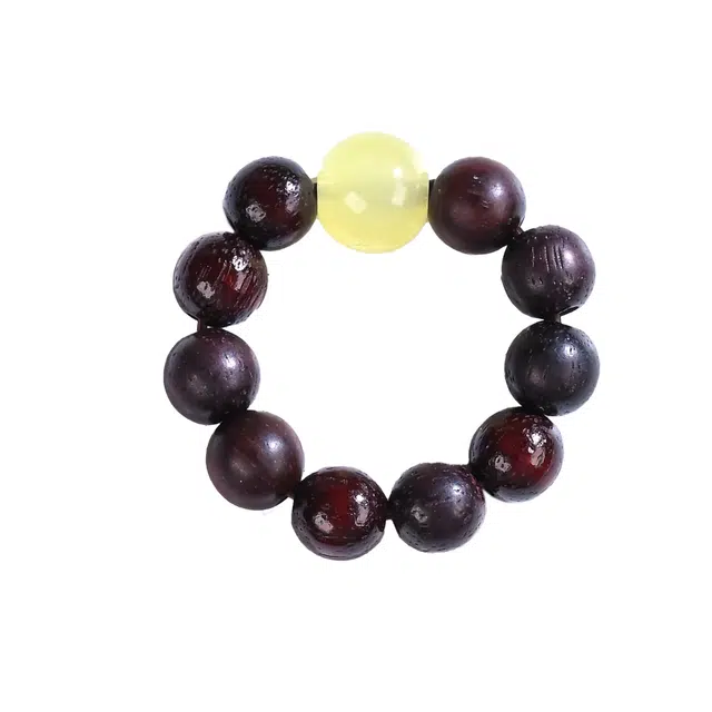 嫒柯 国潮新中式百搭轻奢高级文玩盘玩佛珠念珠鹏程万里青云直上复古风文艺风#好运 紫檀属 戒指 男女同款情侣款