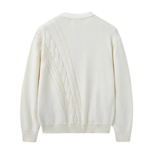BESLOW DIAGONAL CABLE CARDIGAN