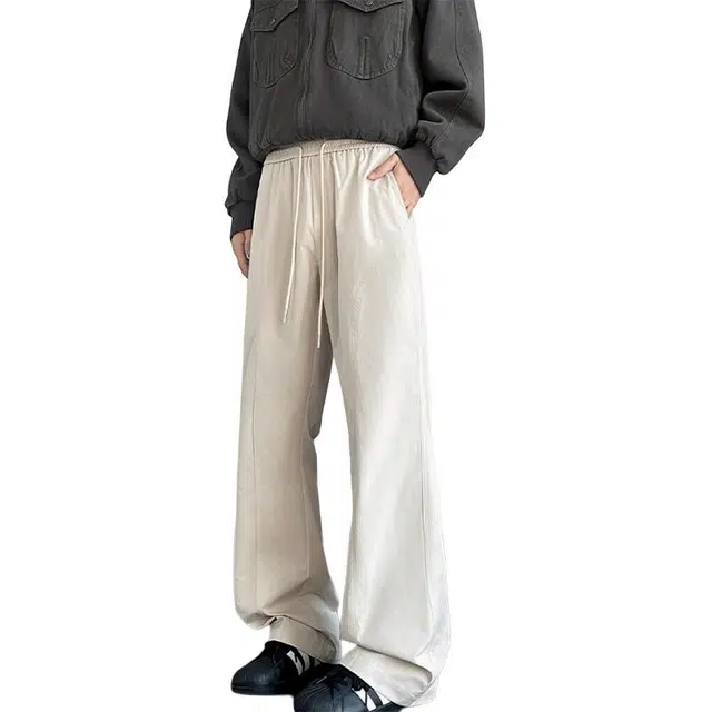 单爵 美式三防软壳休闲裤男款夏季薄款速干裤子斜切微喇工装裤 男女同款