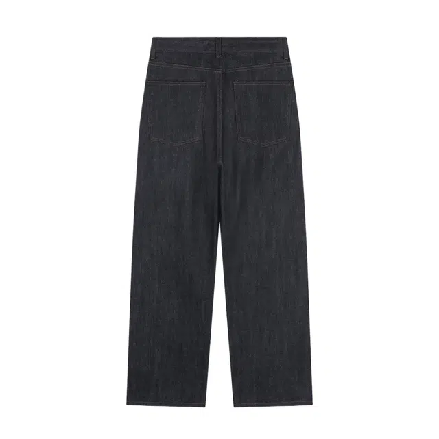 BESLOW COMFY ONE TUCK SELVAGE DENIM PANTS