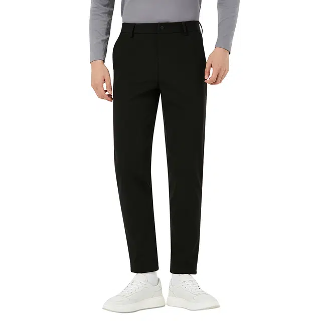 利郎 抑菌商务纯色微弹质感简约百搭舒适秋季休闲裤 男款