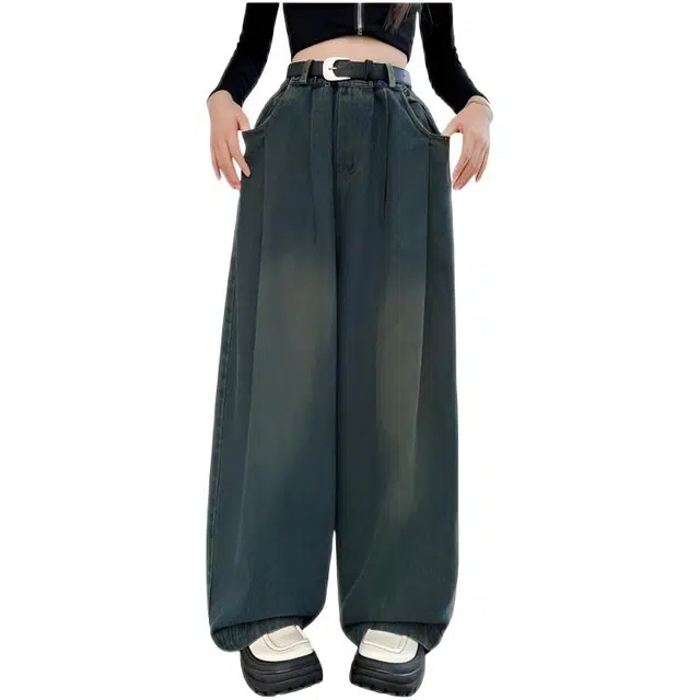 比比我牛仔裤 潮流百搭时尚休闲 青少年