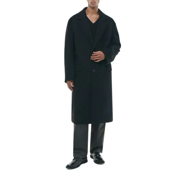 BESLOW OVERSIZED CASHMERE SINGLE COAT