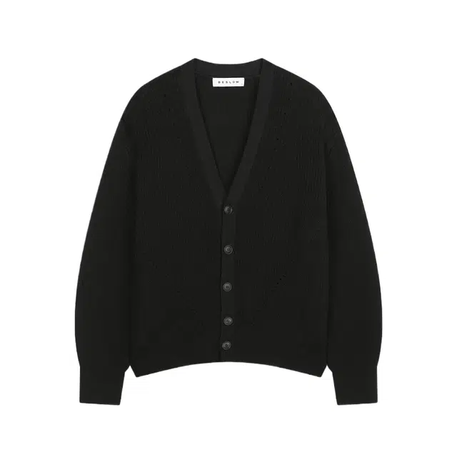 BESLOW LOW GAUGE BULKY SHORT CARDIGAN