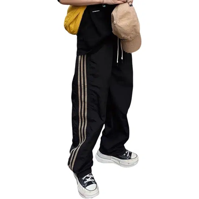 北欧攻略 冰丝透气薄款激光冲孔拖地长裤凉感速干运动跑步防蚊空调裤舒适显瘦休闲裤 男女同款