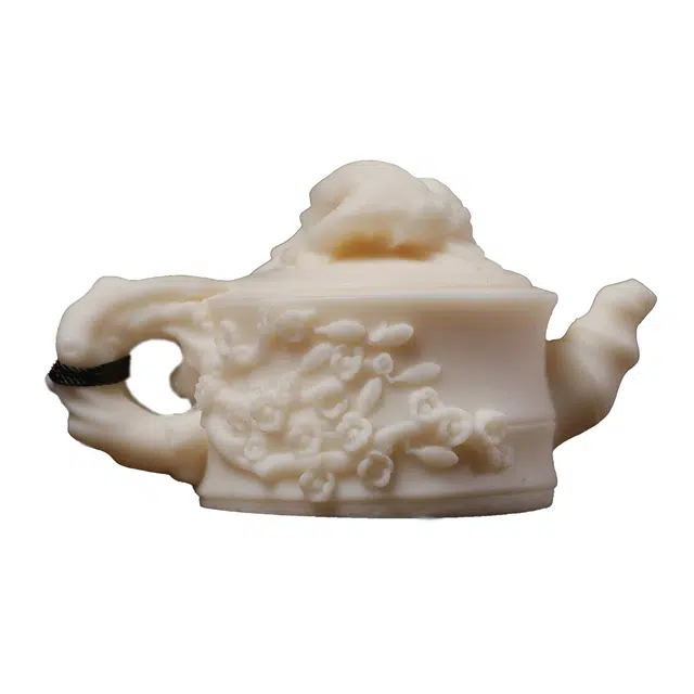 嫒柯 国潮新中式百搭轻奢高级居家茶宠随身把玩文玩幸福美满美梦连连盘玩转运#好运 象牙果 把件 男女同款情侣款