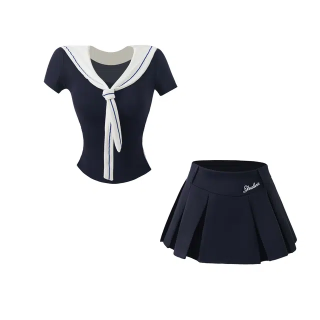 花山家的猫 纯欲辣妹学院风设计感制服 女款