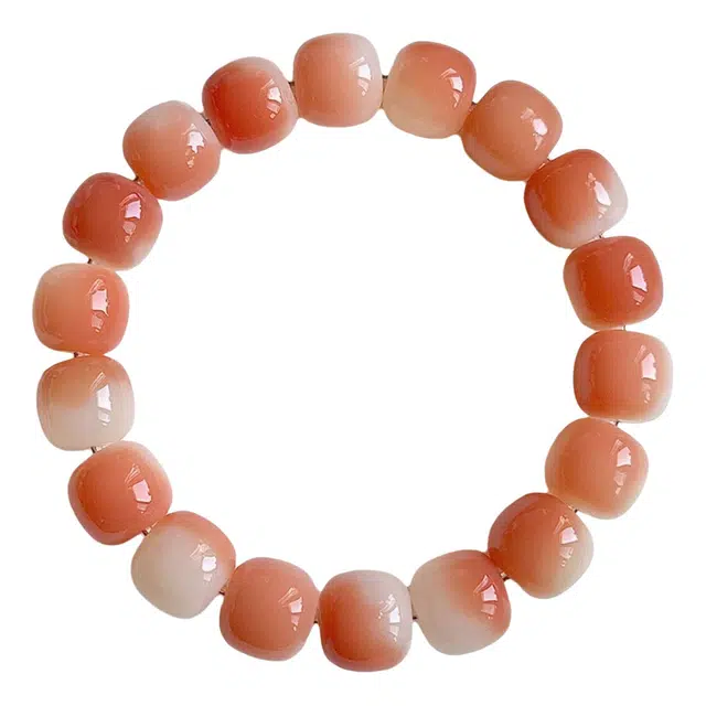 【微醺野莓】 缇克玺 多巴胺 新中式国风森系小清新可爱大方气质优雅温柔 轻奢小众盘玩绕指柔 好运 菩提根 手串 男女同款情侣款