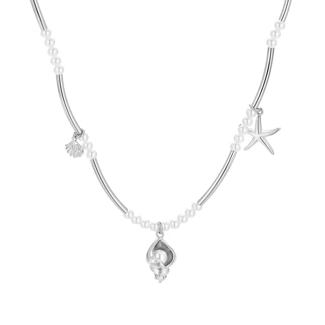 珂里 优雅气质百搭轻奢高级感大气温婉 合成立方氧化锆 项链 女款