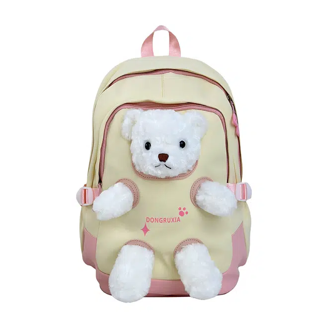 行途 时尚可爱百搭高颜值小众设计 涤纶 双肩包 女款 多色