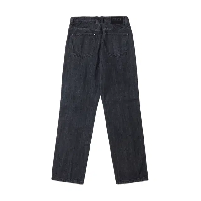 BESLOW FRONT SEAM PANNEL JEANS BLACK