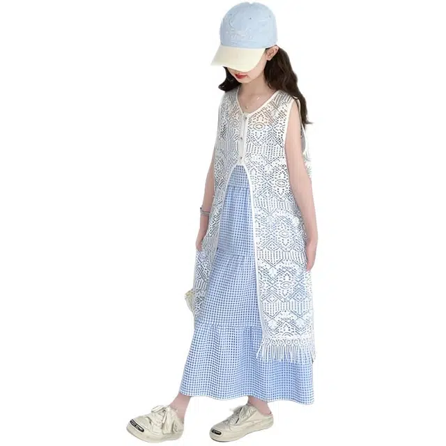 比比我连衣裙 无袖亲肤休闲舒适 儿童款