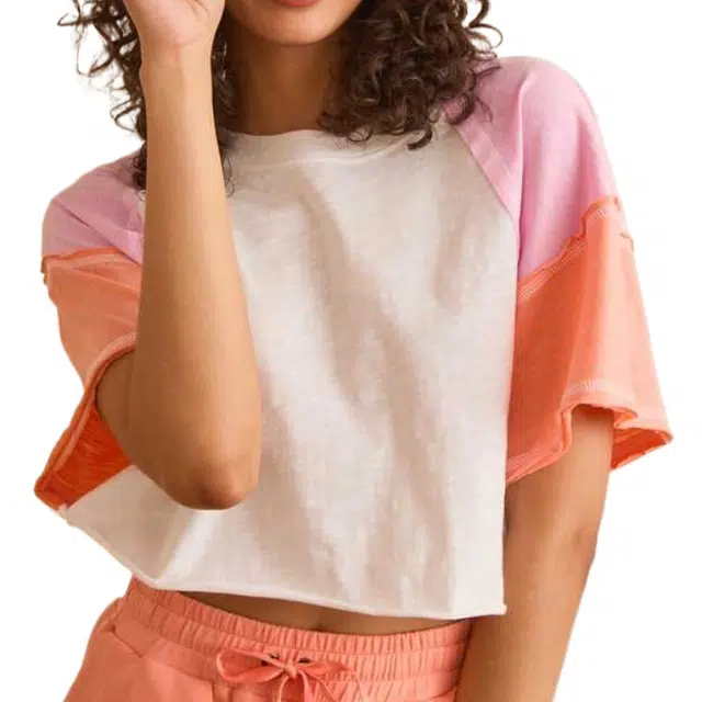 ALTAR'D STATE Ace Color Block T