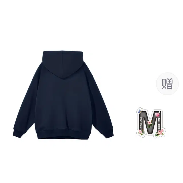 棉购 复古水果油画连帽上衣美式宽松加绒加厚秋冬长袖学院街头风卫衣 男女同款