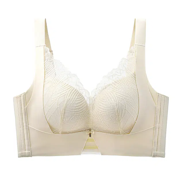 慕梵度 无痕大码内衣女大胸显小提拉显瘦防下垂收副乳聚拢性感蕾丝轻薄舒适透气文胸 女款