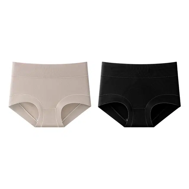 俞兆林  新疆棉舒适柔软女抗菌高腰平角女生防夹臀无痕收腹提臀内裤 女款