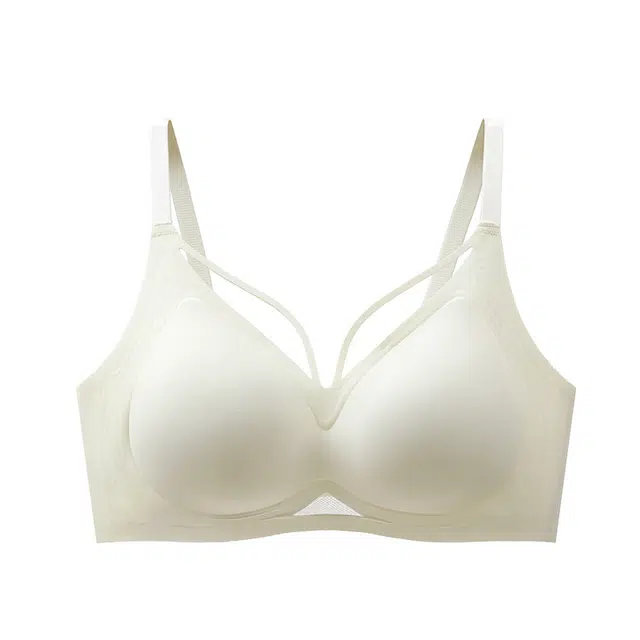 慕梵度 大码薄款大胸显小内衣女全罩杯软支撑显瘦收副乳防下垂聚拢调整型美背舒适透气文胸 女款