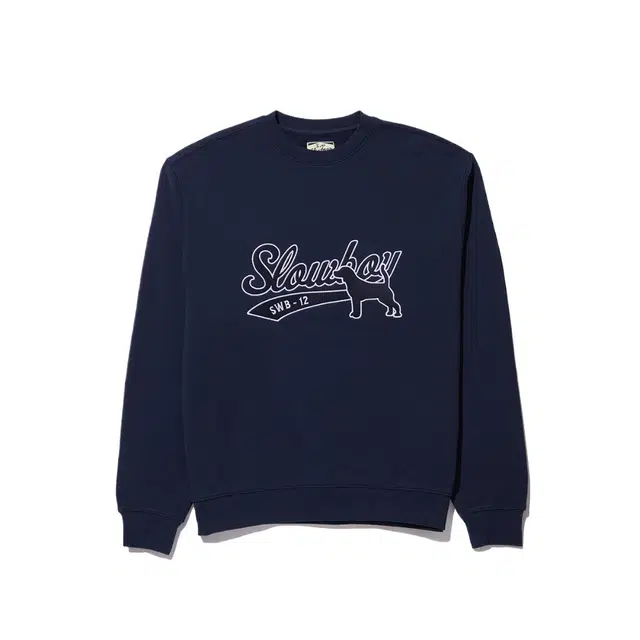 BESLOW SLOWBOY TAIL LOGO SWEAT SHIRT