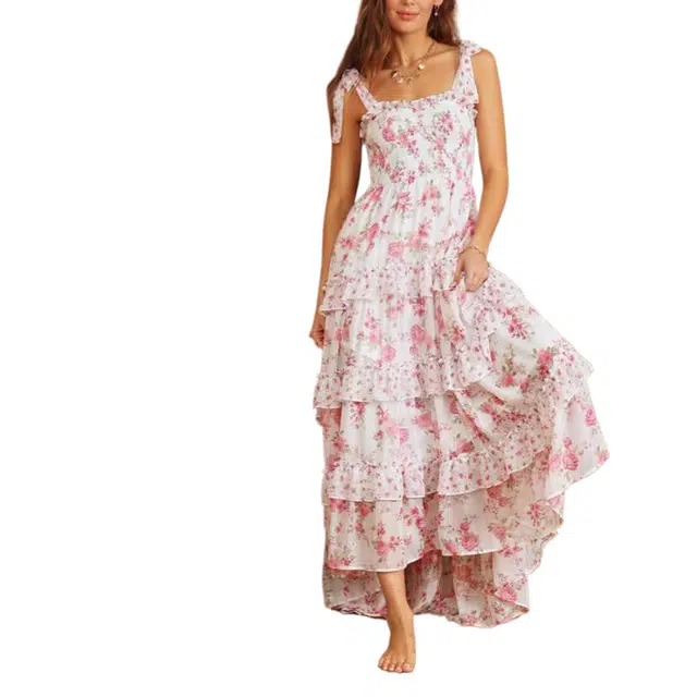ALTAR'D STATE Kenzi Floral Maxi Dress
