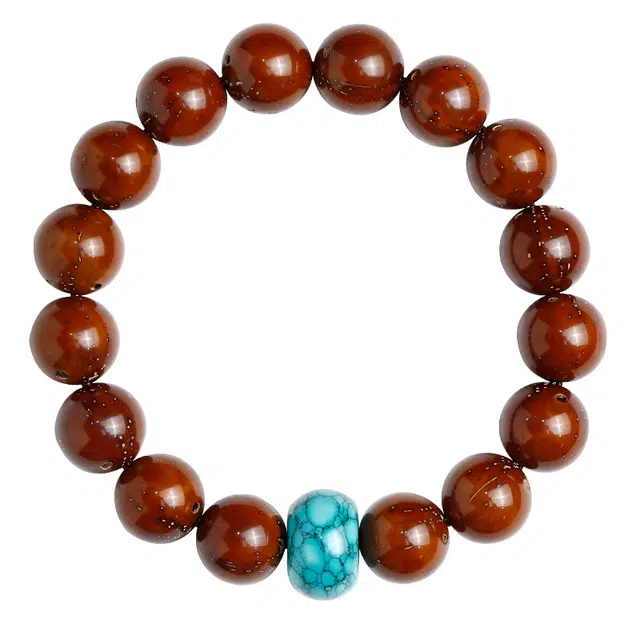 宣华意 【收藏级】精品盘玩绕指柔正圆光珠文玩#好运 紫金鼠 手串 男女同款情侣款