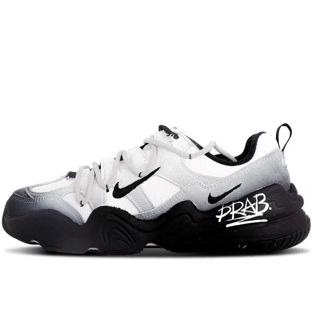 nike deliver shox white gray