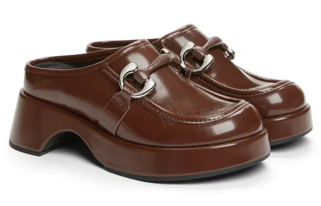 CHARLESKEITH ck 5.2cm Black BoxChalkDark Brown