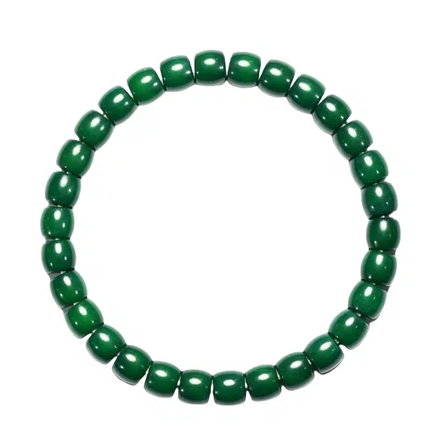 宣华意 文玩迷你单圈百草供娘绿直切优雅气质温柔唯美高级感#好运 菩提根 手串 男女同款情侣款