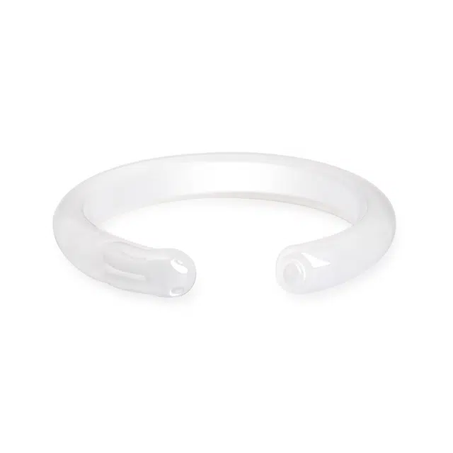 老凤祥 白月光玉兔手镯 国潮浮雕萌兔 新中式国风小俏皮 治愈系仙女风 汉服旗袍日常轻奢百搭#好运 玉髓 手镯 女款