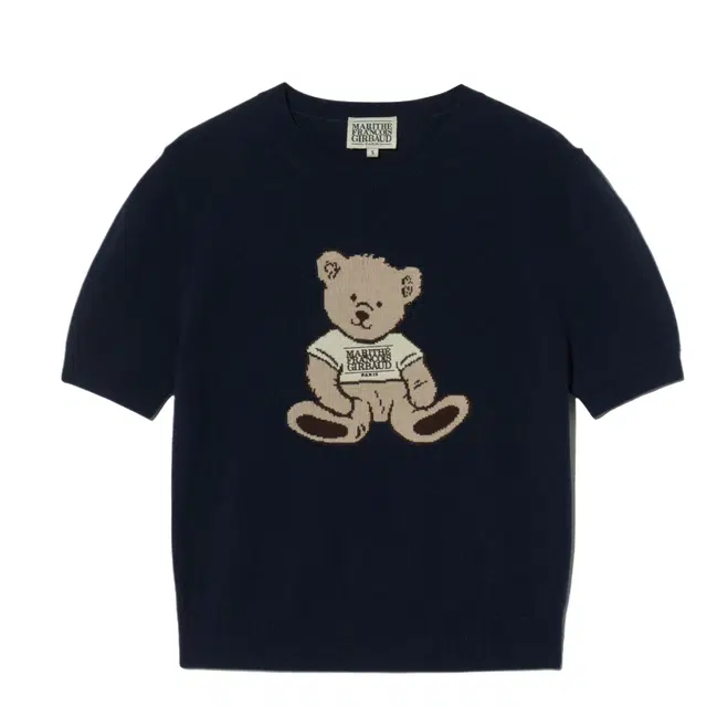 MARITHE FRANCOIS GIRBAUD W DOODLE BEAR HALF KNIT